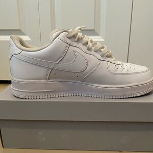 Nike Air Force 1 white men size 12